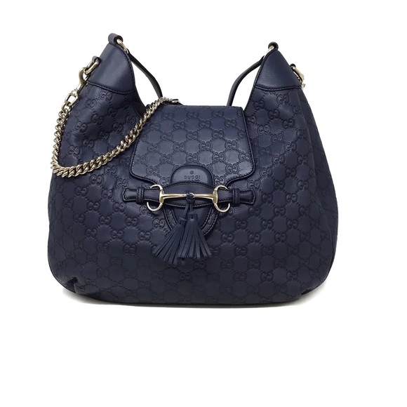 Gucci Handbags - Gucci Emily Guccissima Leather Horsebit Hobo